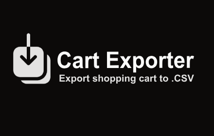 Export your shopping cart to a CSV spreadsheet with Cart Exporter. Supports Amazon, AliExpress, eBay and more.